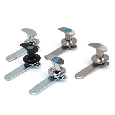 O que torna uma trava com alça rotativa a escolha certa para gabinetes industriais?