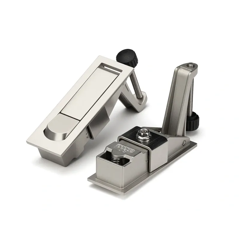 Bloqueio de gabinete de salto com botão ajustável