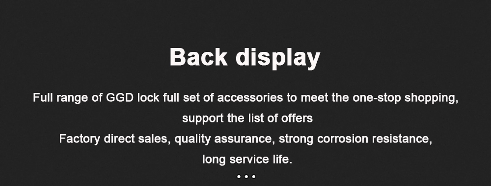 Control Cabinet Door Lock