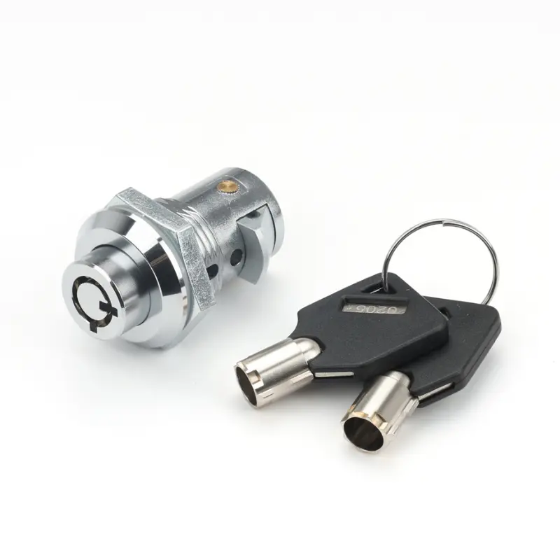 Fechadura de cilindro de liga de zinco para máquinas de venda automática Fechadura de cilindro de liga de zinco para máquinas de venda automática